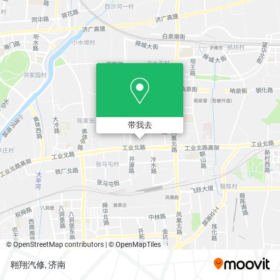 翱翔汽修地图