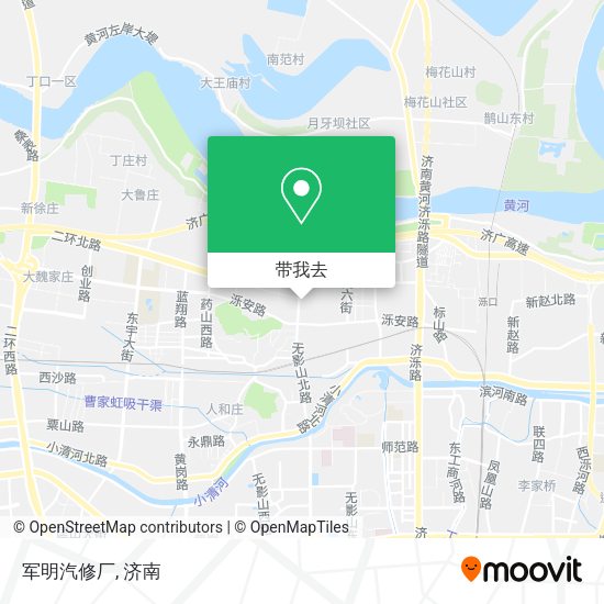 军明汽修厂地图