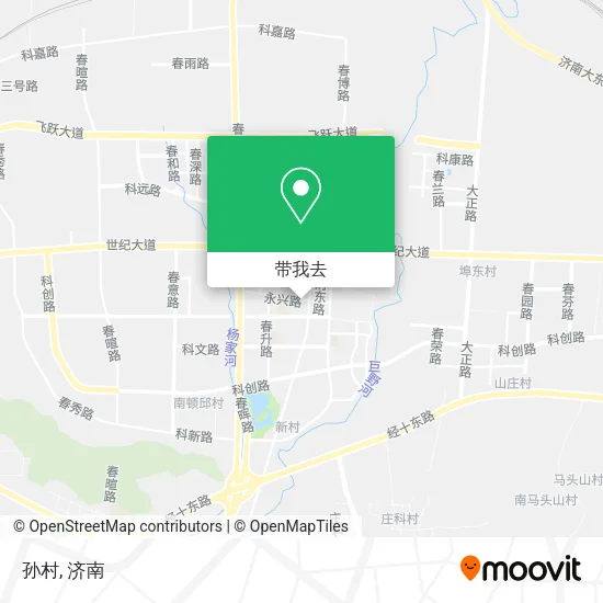 孙村地图