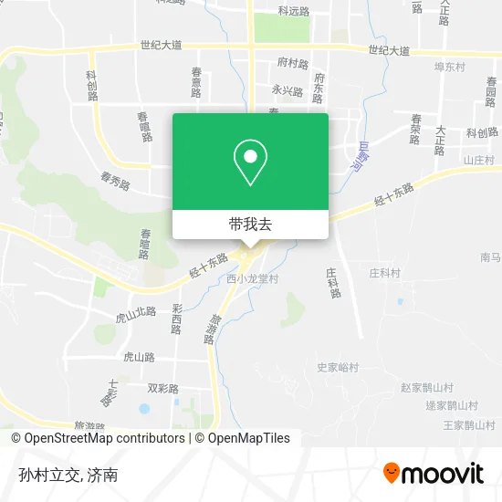 孙村立交地图