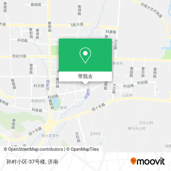 孙村小区-37号楼地图