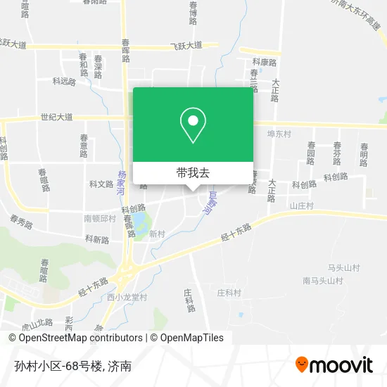 孙村小区-68号楼地图