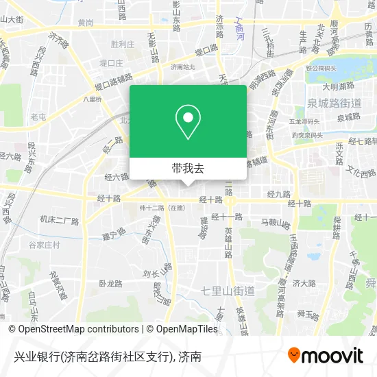 兴业银行(济南岔路街社区支行)地图
