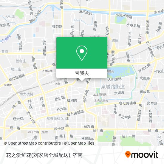 花之爱鲜花(刘家店全城配送)地图