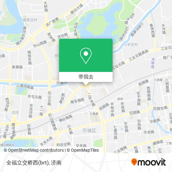 全福立交桥西(brt)地图
