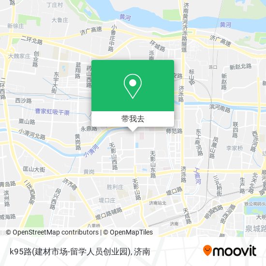 k95路(建材市场-留学人员创业园)地图