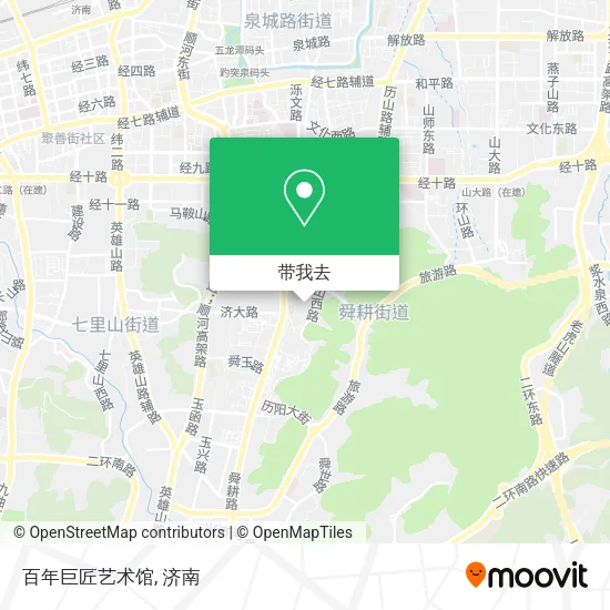 百年巨匠艺术馆地图