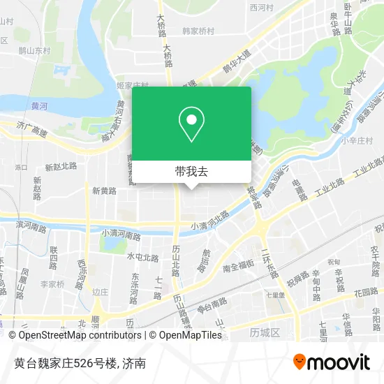 黄台魏家庄526号楼地图