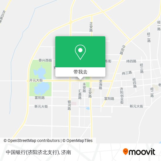 中国银行(济阳济北支行)地图