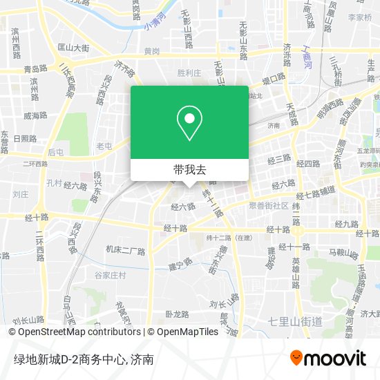 绿地新城D-2商务中心地图