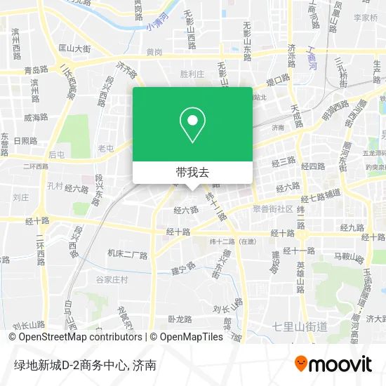 绿地新城D-2商务中心地图