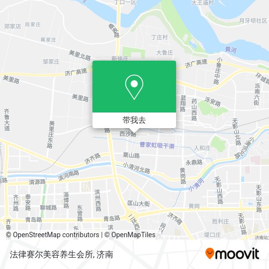 法律赛尔美容养生会所地图
