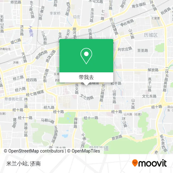 米兰小站地图