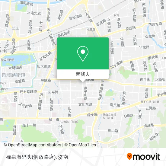 福泉海码头(解放路店)地图