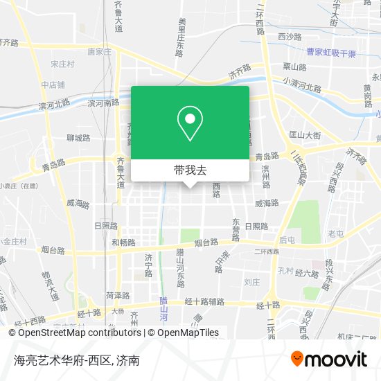 海亮艺术华府-西区地图