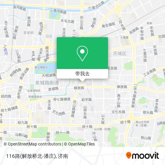 116路(解放桥北-潘庄)地图