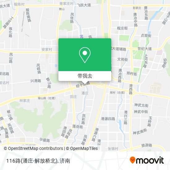 116路(潘庄-解放桥北)地图