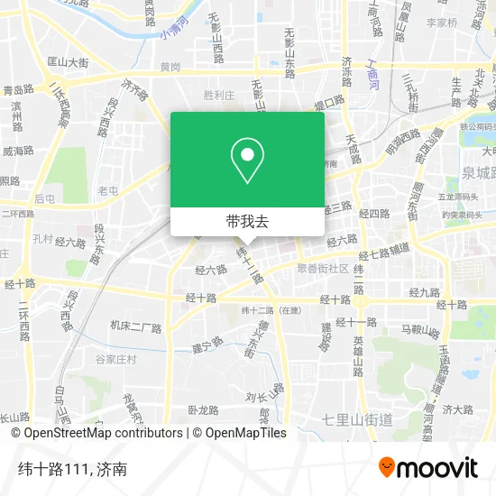 纬十路111地图