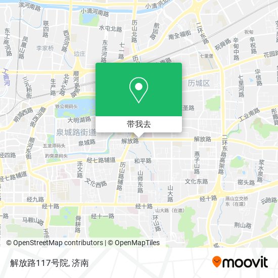 解放路117号院地图