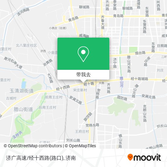济广高速/经十西路(路口)地图