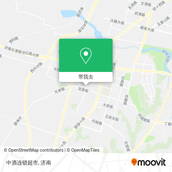 中酒连锁超市地图