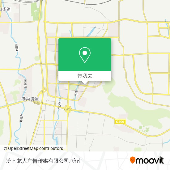 济南龙人广告传媒有限公司地图