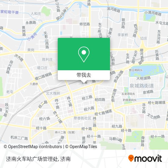 济南火车站广场管理处地图