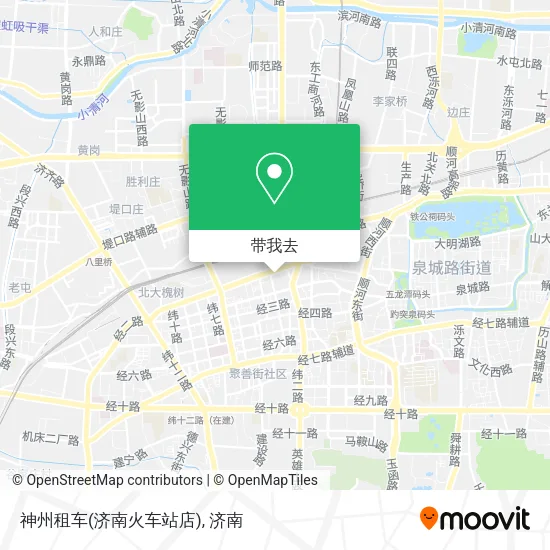 神州租车(济南火车站店)地图