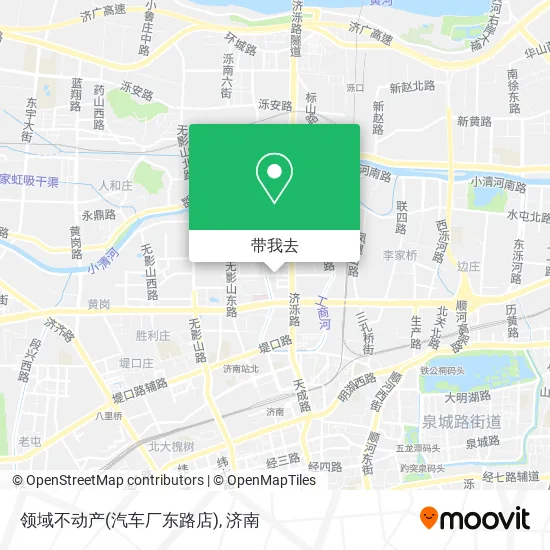 领域不动产(汽车厂东路店)地图