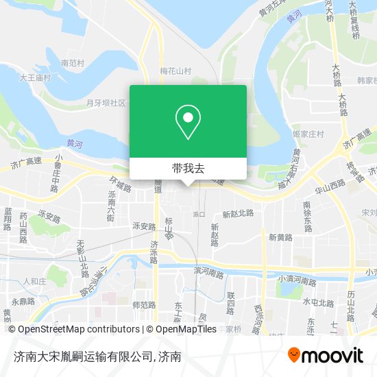 济南大宋胤嗣运输有限公司地图