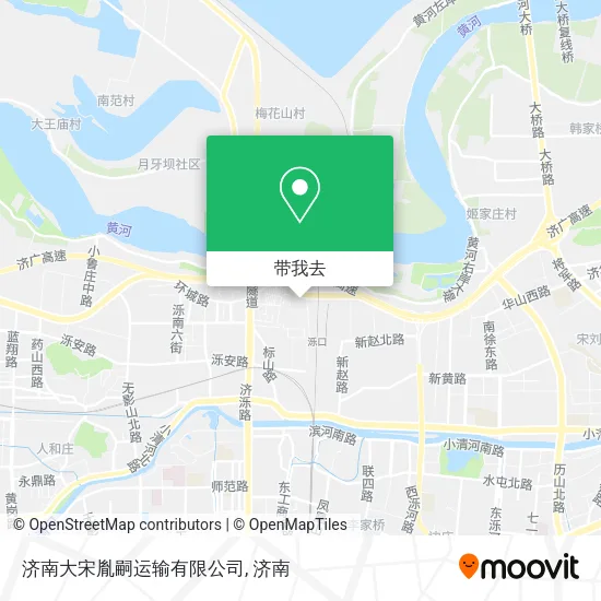 济南大宋胤嗣运输有限公司地图