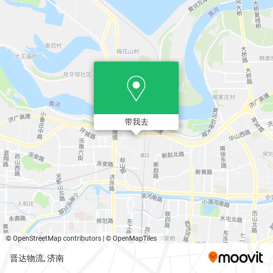 晋达物流地图