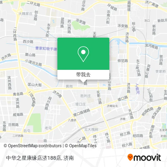 中华之星康缘店济188店地图
