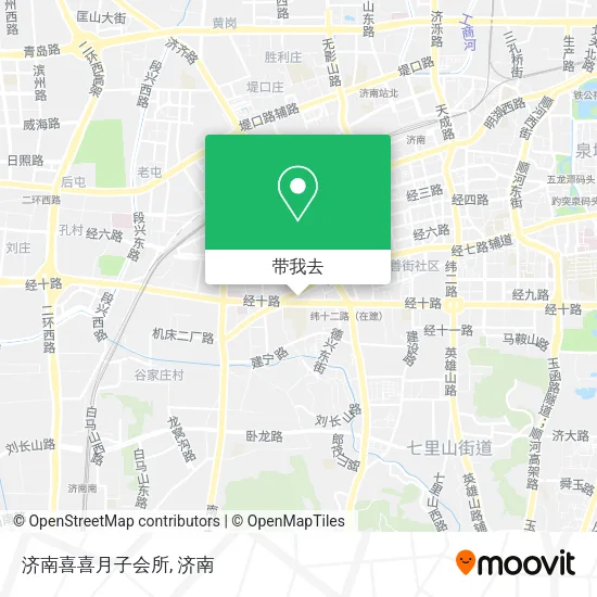 济南喜喜月子会所地图