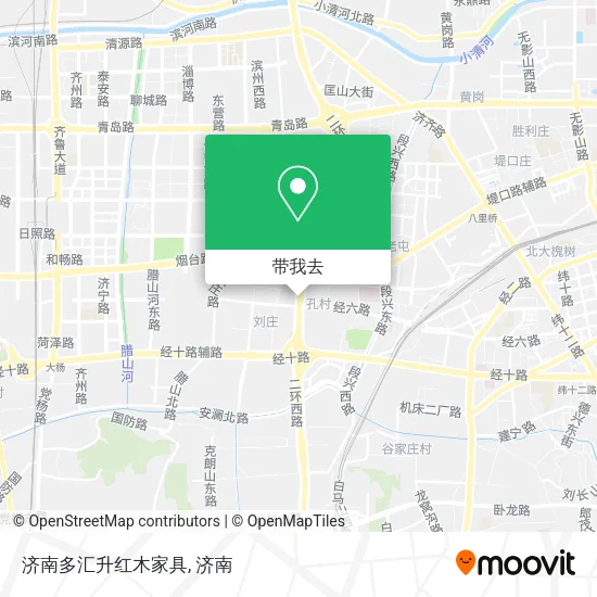 济南多汇升红木家具地图