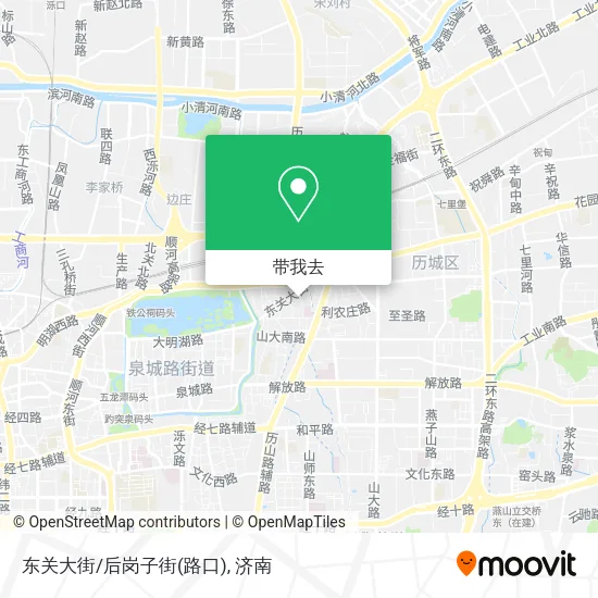 东关大街/后岗子街(路口)地图