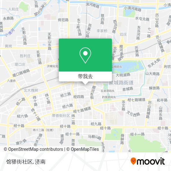馆驿街社区地图