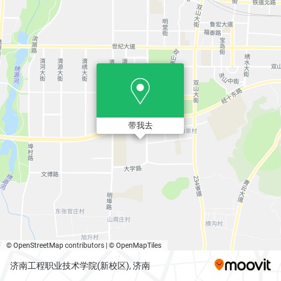 济南工程职业技术学院(新校区)地图