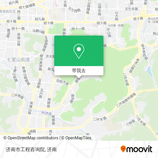 济南市工程咨询院地图