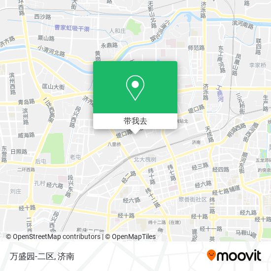 万盛园-二区地图