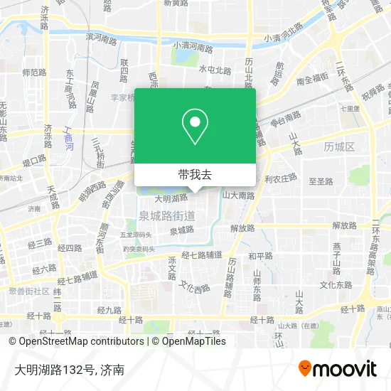 大明湖路132号地图