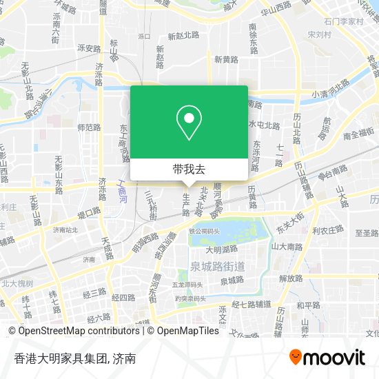 香港大明家具集团地图