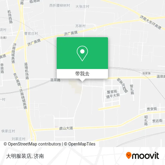 大明服装店地图