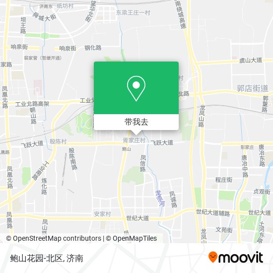 鲍山花园-北区地图