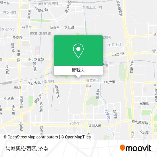 钢城新苑-西区地图
