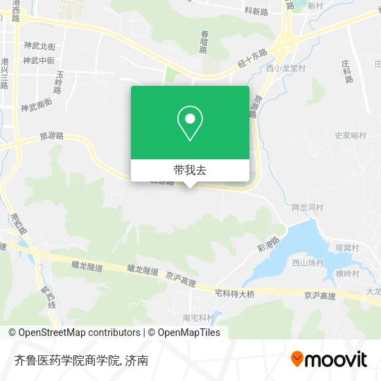 齐鲁医药学院商学院地图