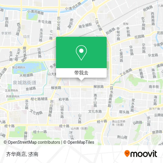 齐华商店地图