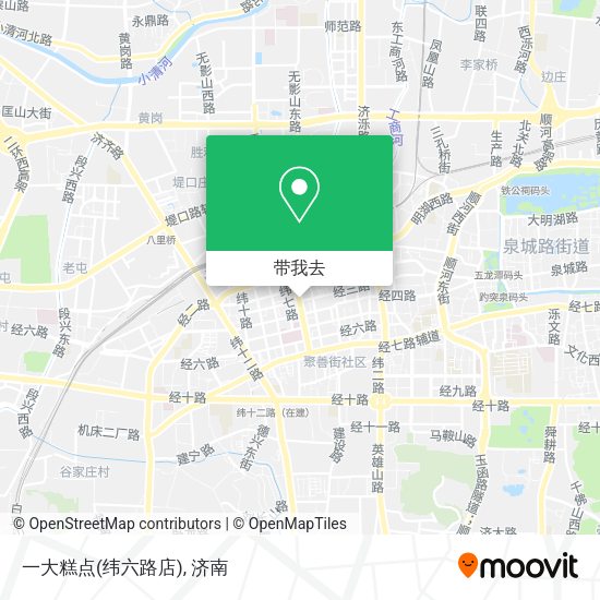 一大糕点(纬六路店)地图