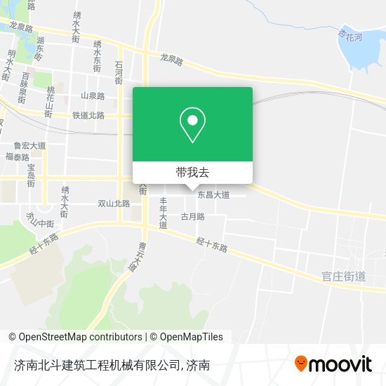 济南北斗建筑工程机械有限公司地图