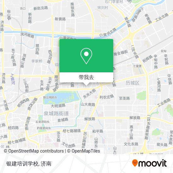 银建培训学校地图